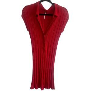 Free People Red Mini Dress